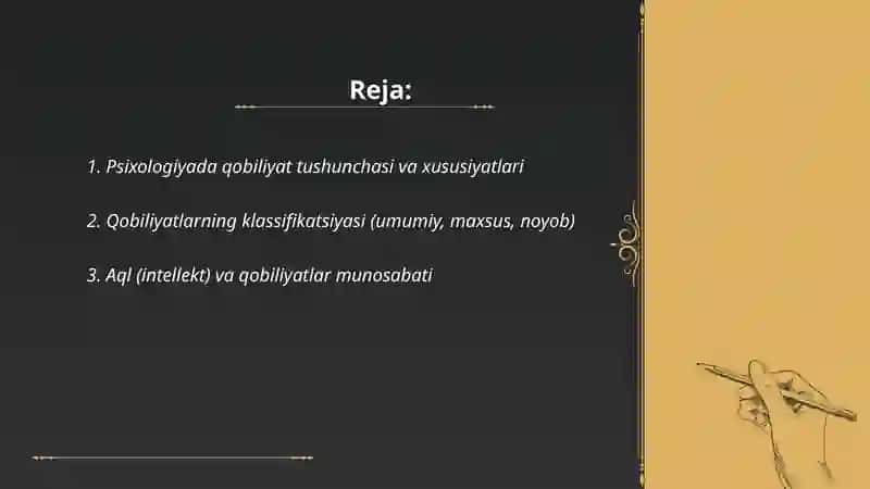 Psixologiyada qobiliyat 2