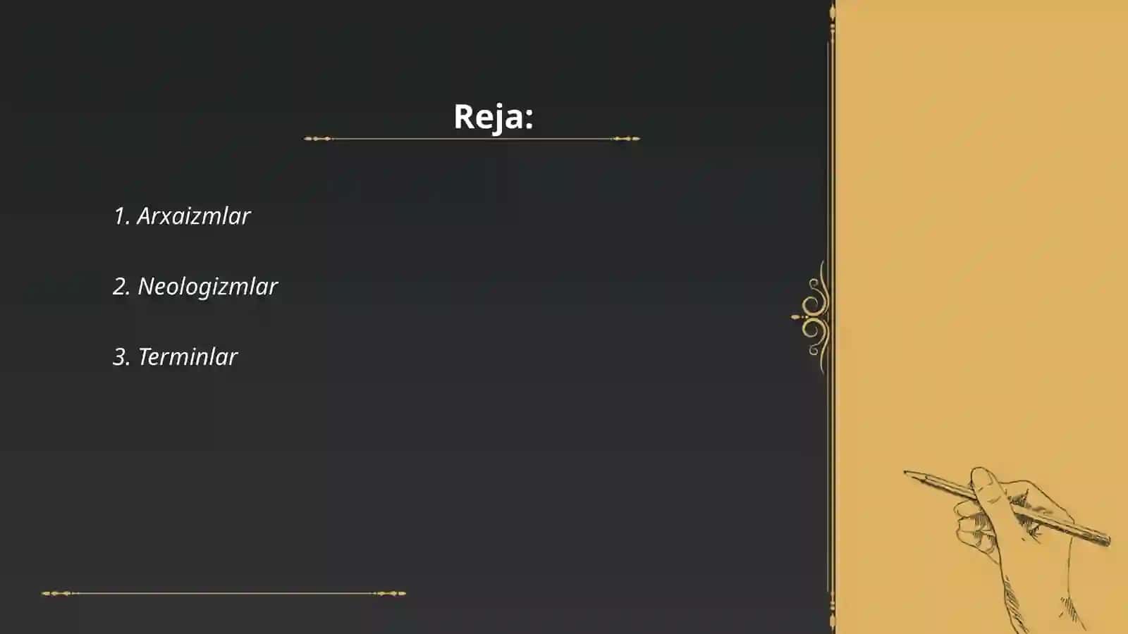 Arxaizmlar 2