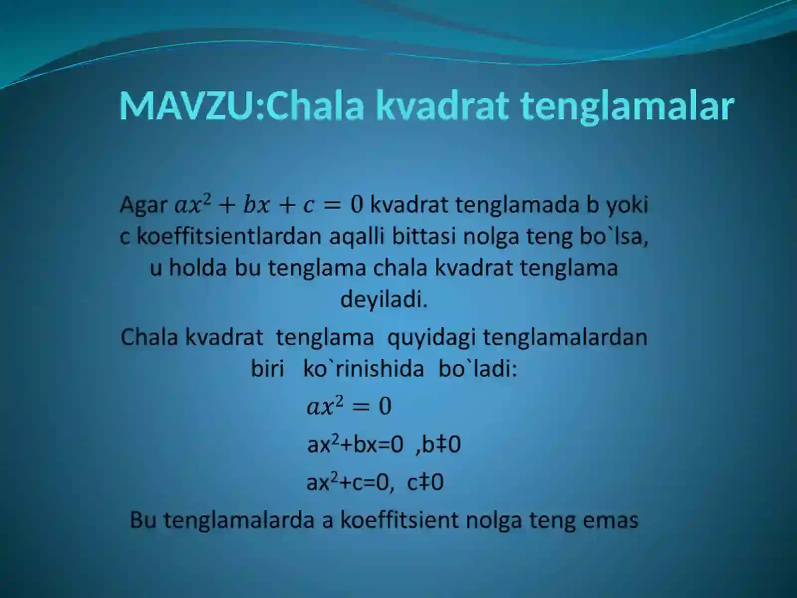 Chalakvadrattenglamalar 2