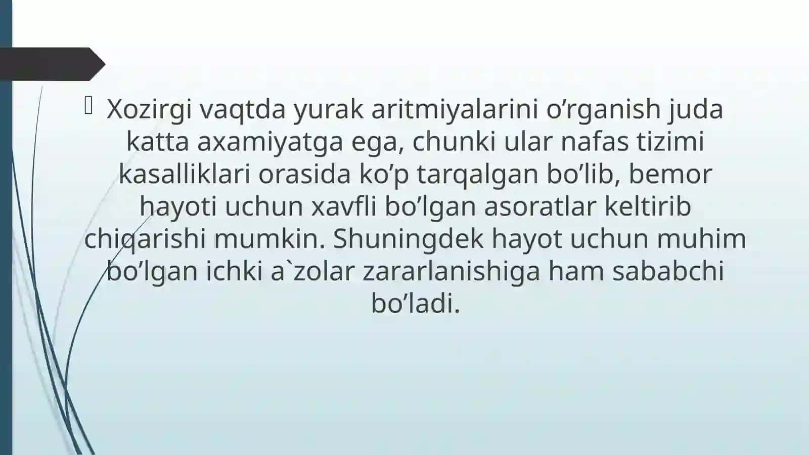 YURAK ARITMIYALARI 2