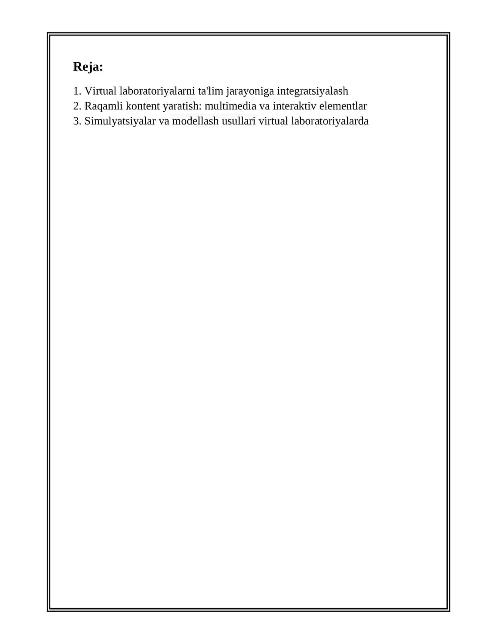 VIRTUAL LABORATORIYA VA RAQAMLI CONTENT 2