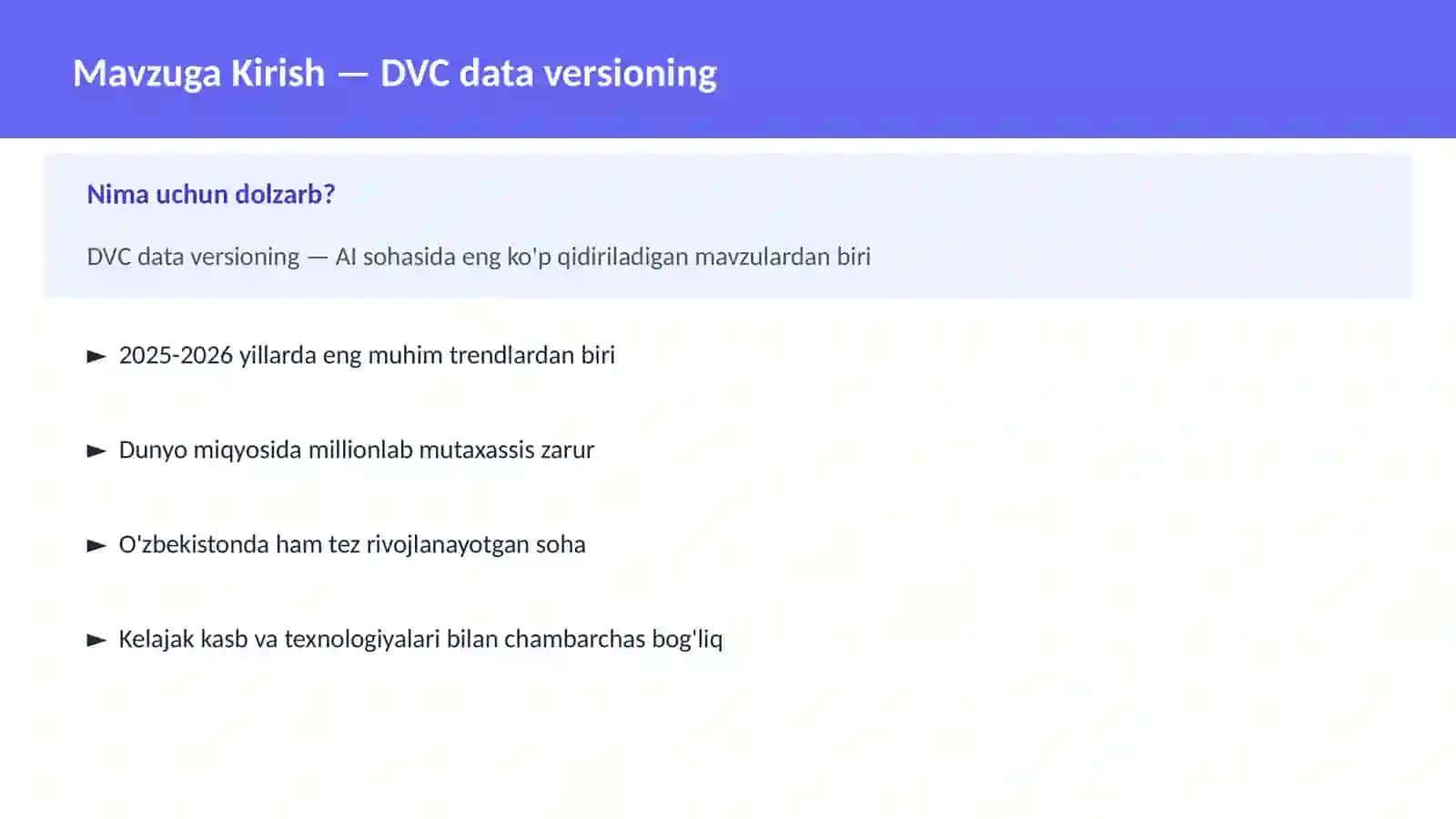 DVC data versioning 2