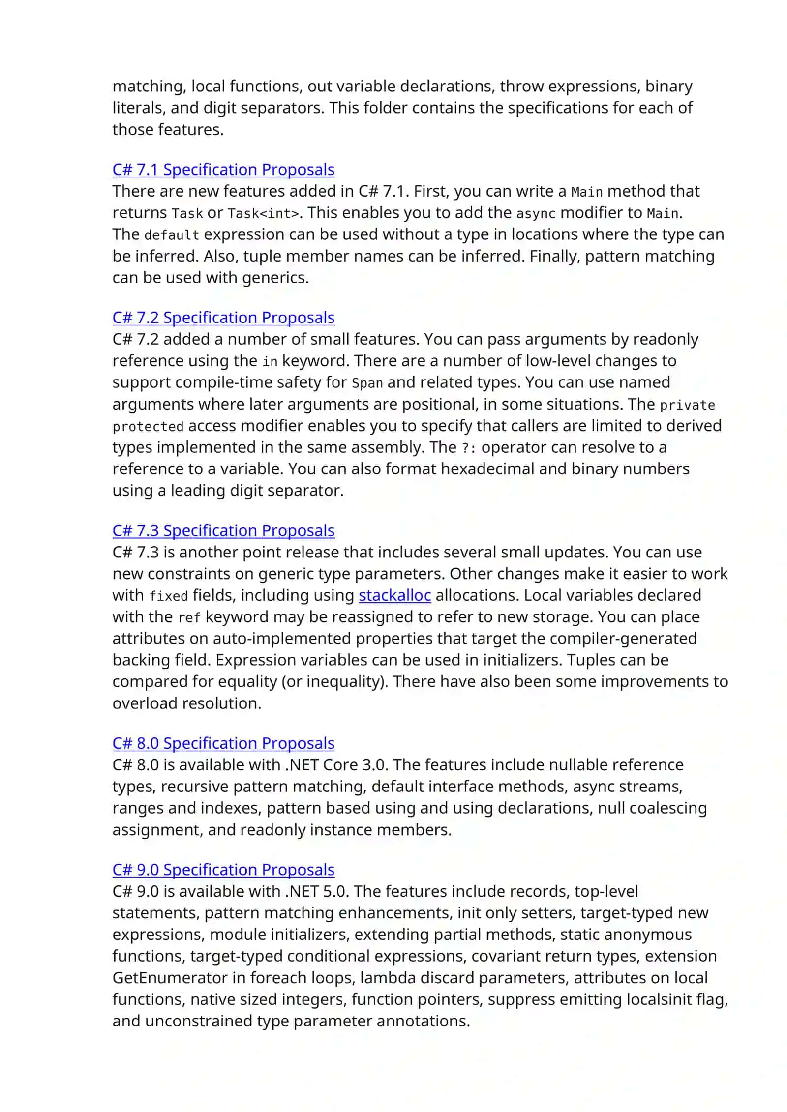 C# reference 2