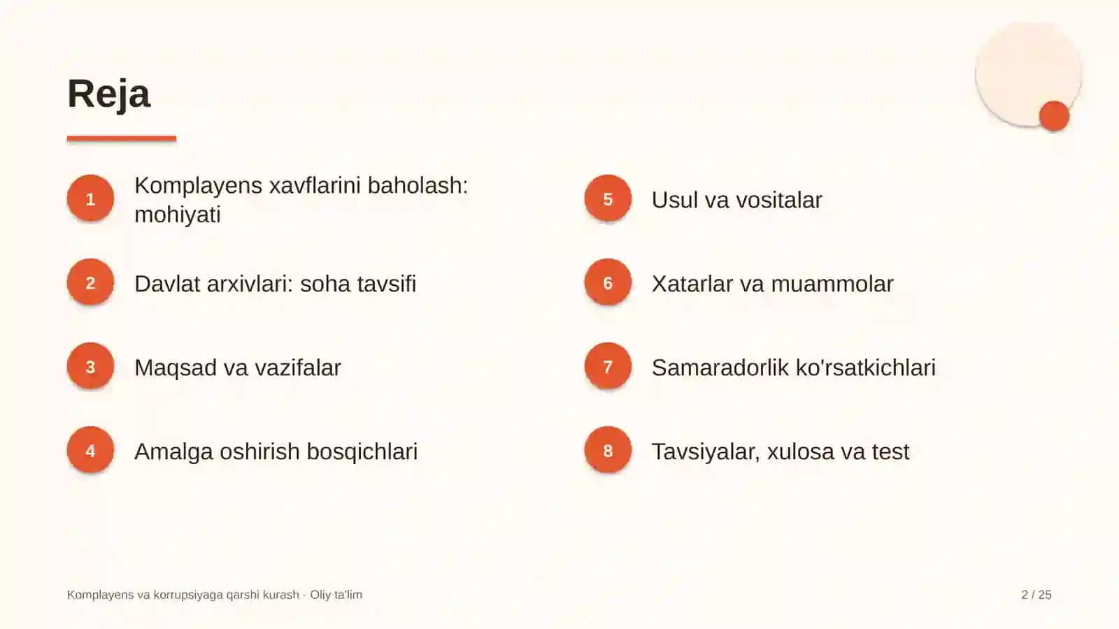 davlat arxivlarida komplayens xavflarini baholash 4949 2