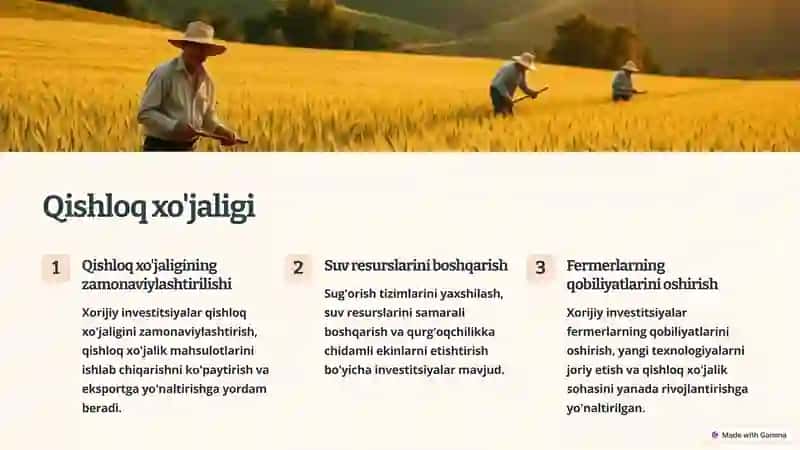 Qishloq xo'jaligi 2