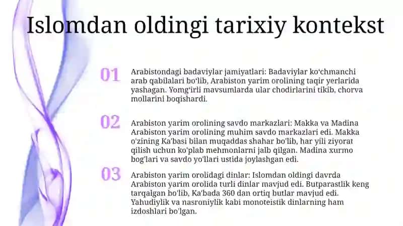 Arabiston Yarim Orolining IslomdanOldingiDavri 2