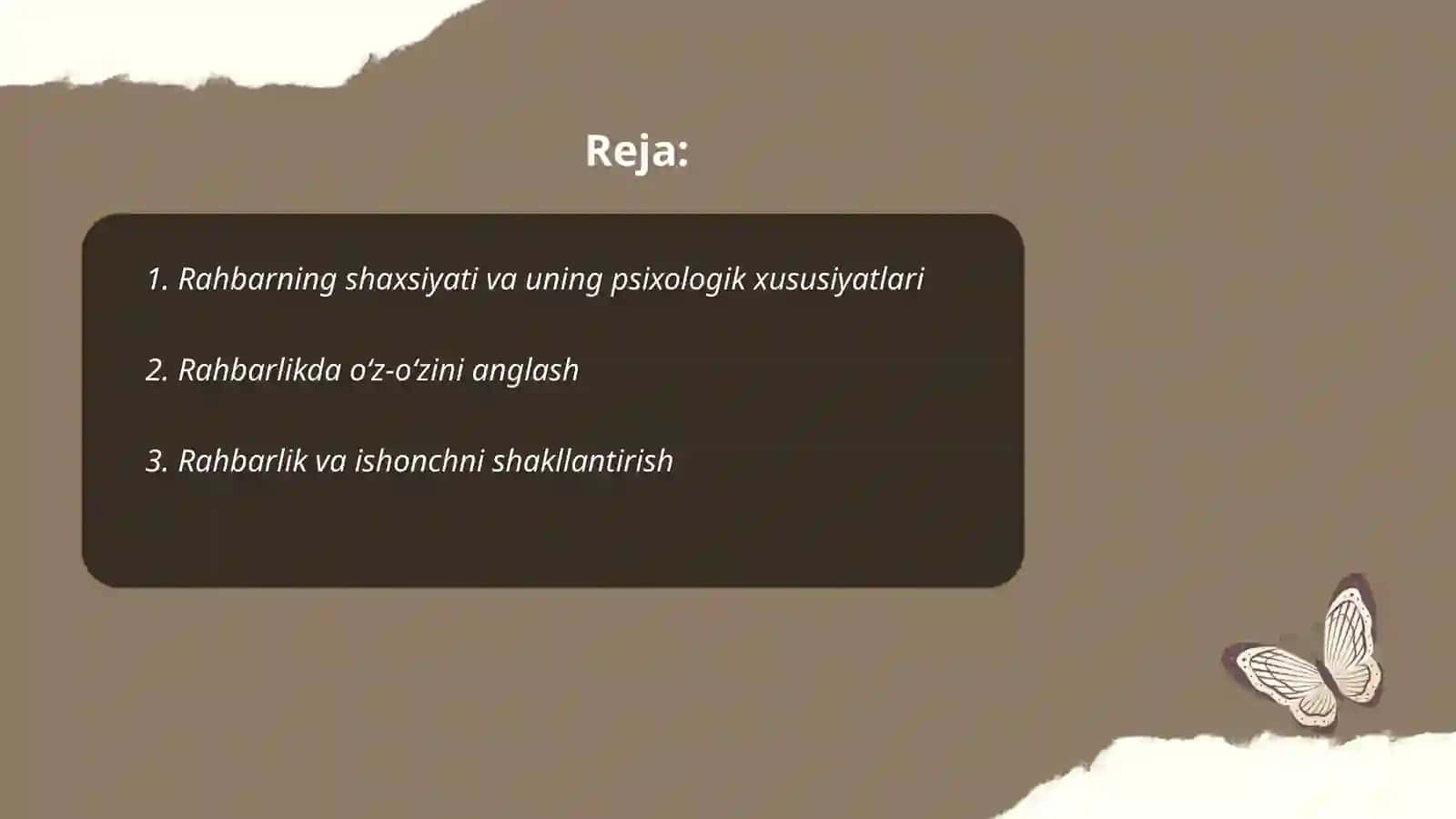 Rahbar shaxsi psixalogiyasi 2