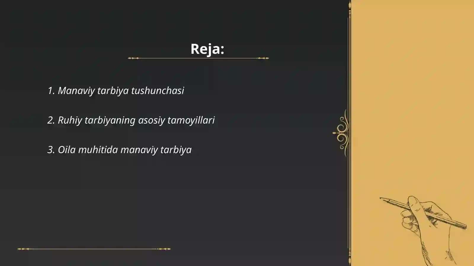 Manaviy ruhiy tarbiya meyorlarini shakllantirish masalalari 2