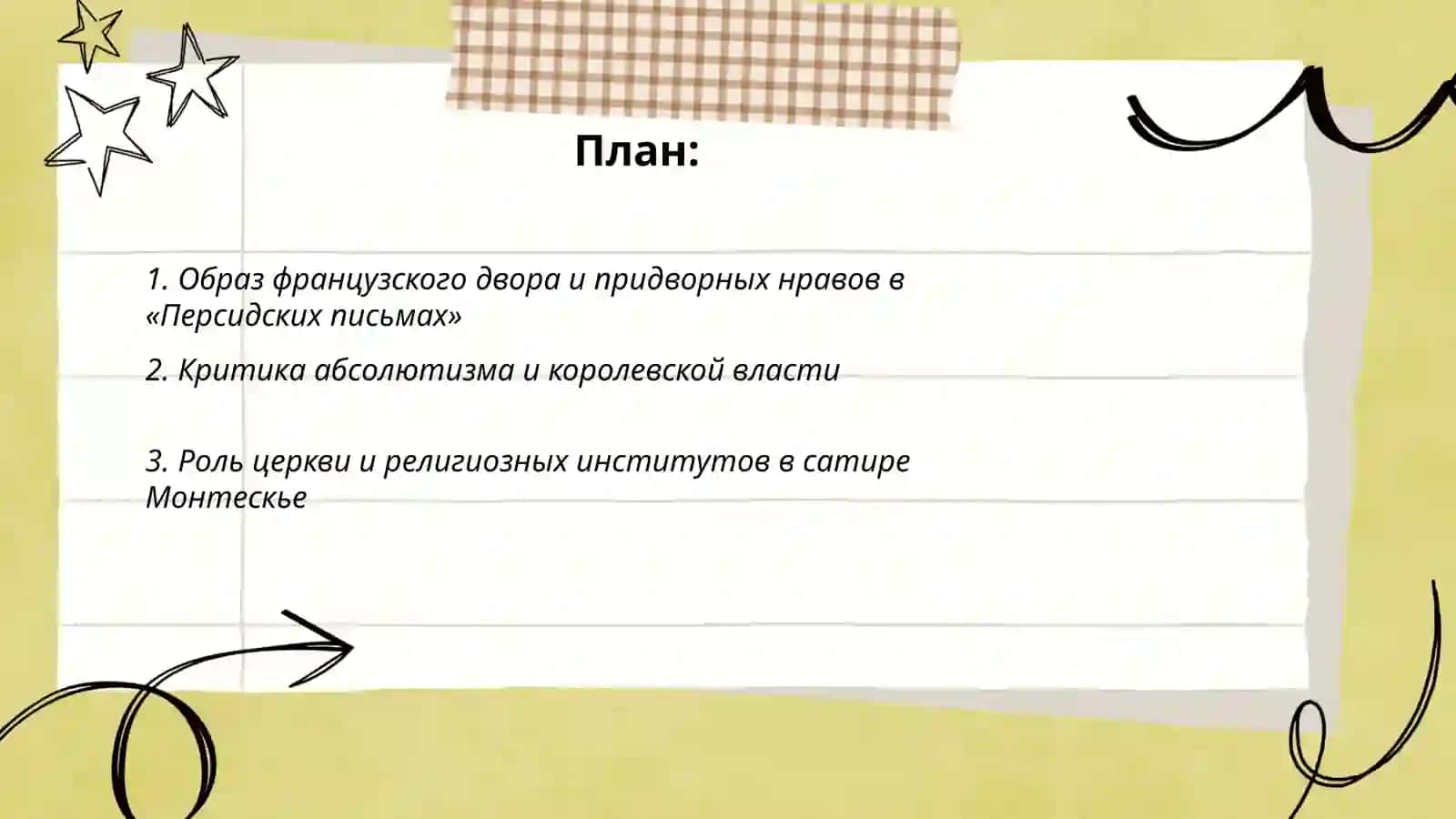 Персидские письма Монтескье 2