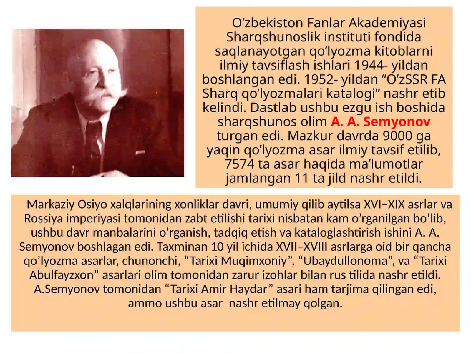 O'rta Osiyo xonliklari tarixi tarixshunosligi 2