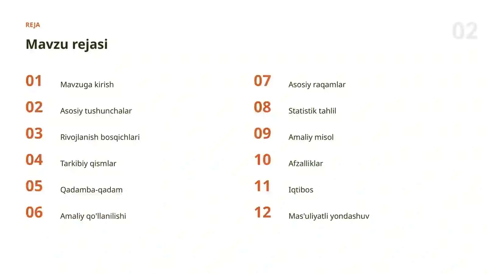 AI MA'LUMOTLAR BILAN ISHLASH 2