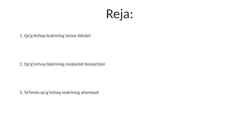 Qo'g'irchoq teatri tarixi 2