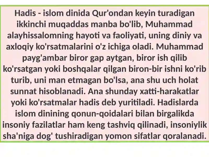 Hadis 2