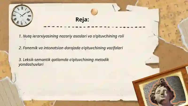 Nutq ierarxiyasida o'qituvchining roli 2