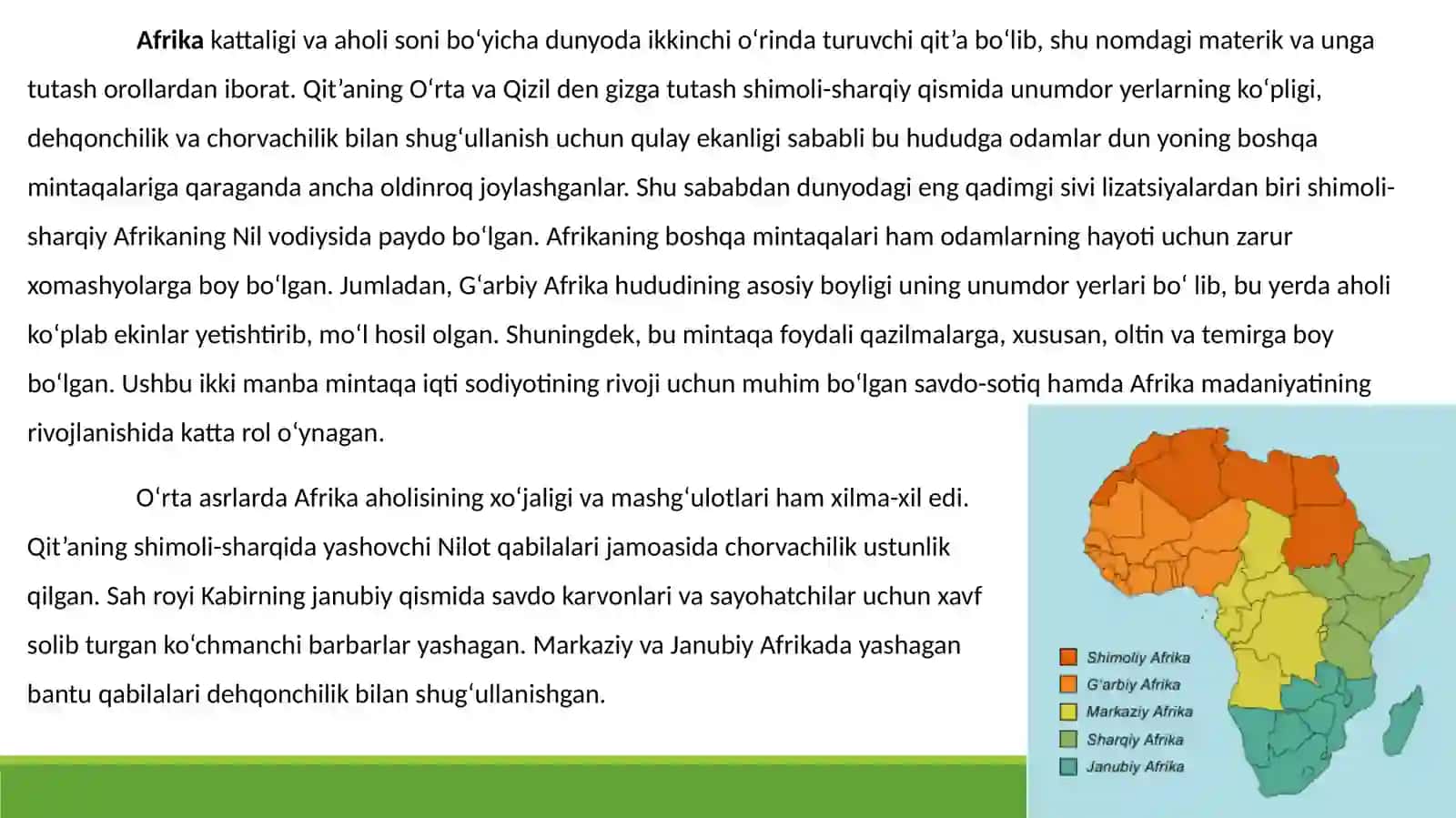 O‘rta asrlarda Afrika 2
