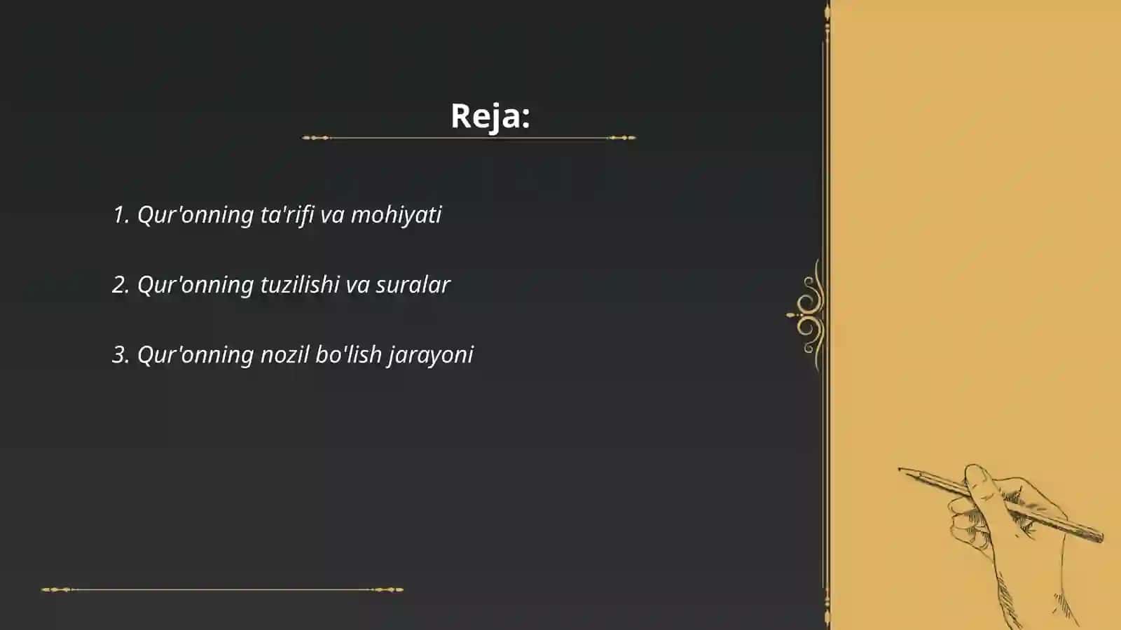 Qur'onning ta'rifi va mohiyati 2