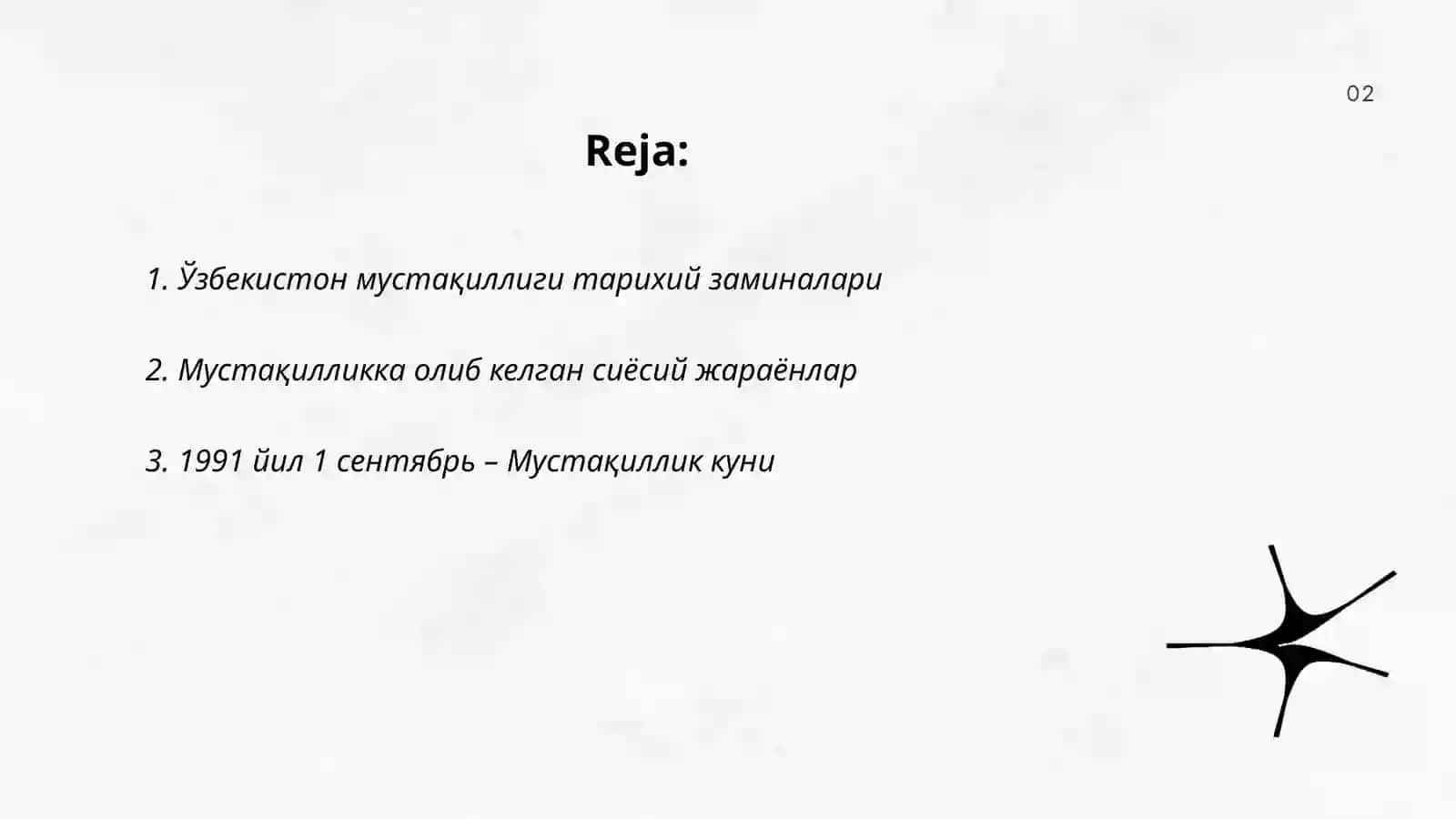 Ўзбекистон мустақиллиги тарихий заминалари 2