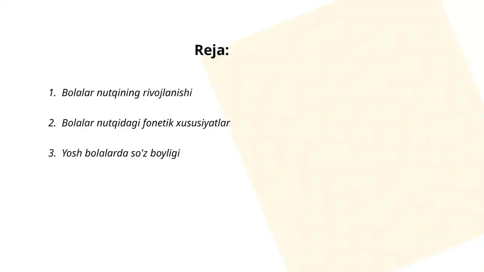 Bolalar nutqi tahlili 2