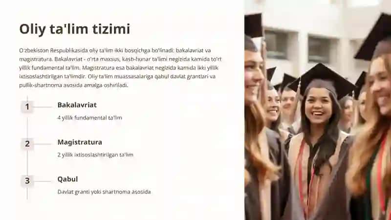 Oliy ta'lim tizimi 2
