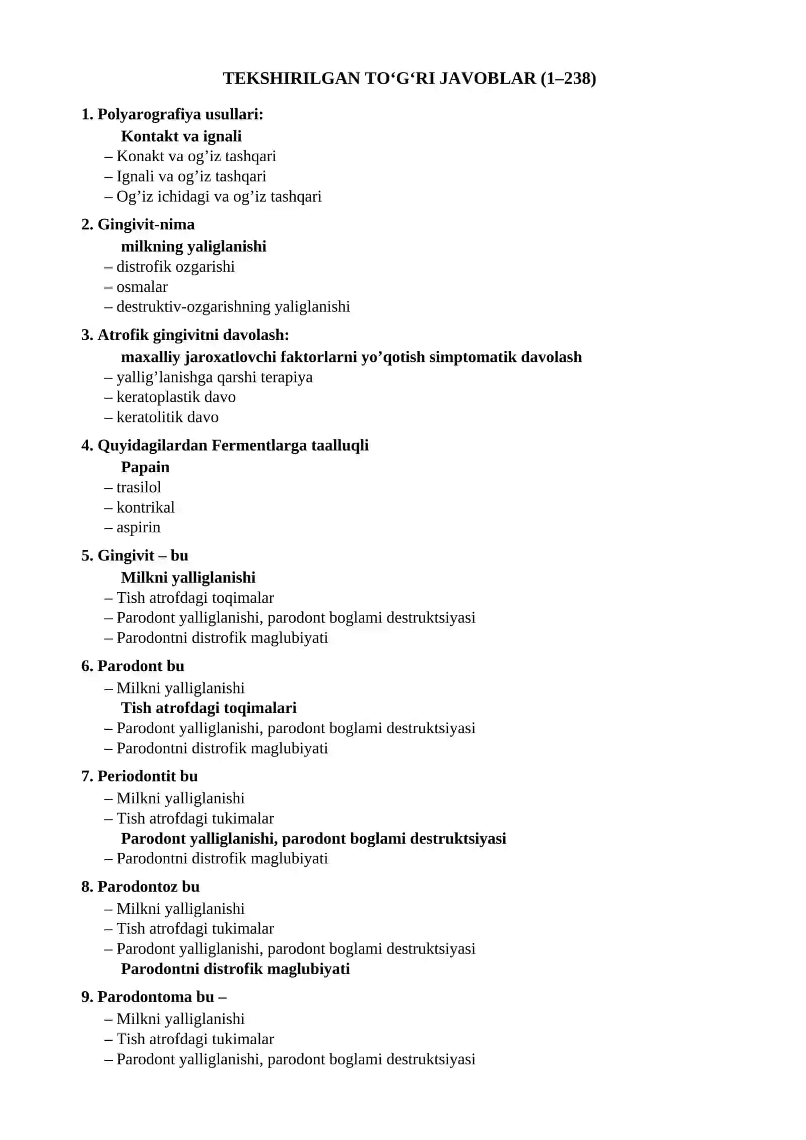 BOLALAR STOMATOLOGIYASI 2