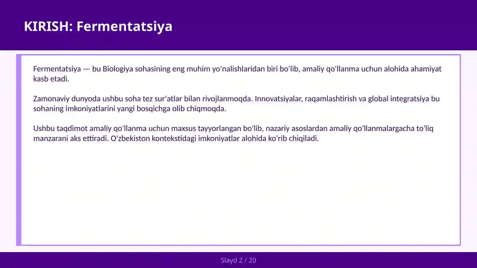Fermentatsiya 2