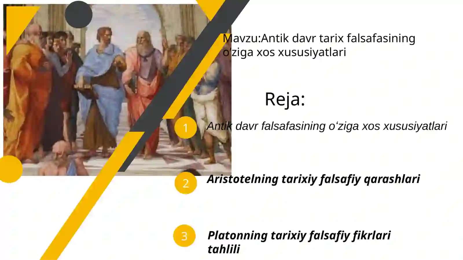 Antik davr tarix falsafasining oʼziga xos xususiyatlari 2