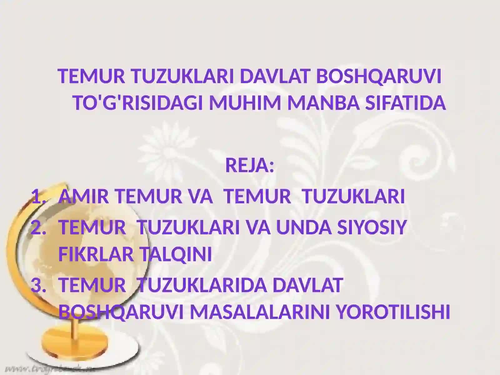 Temurtuzuklari 2