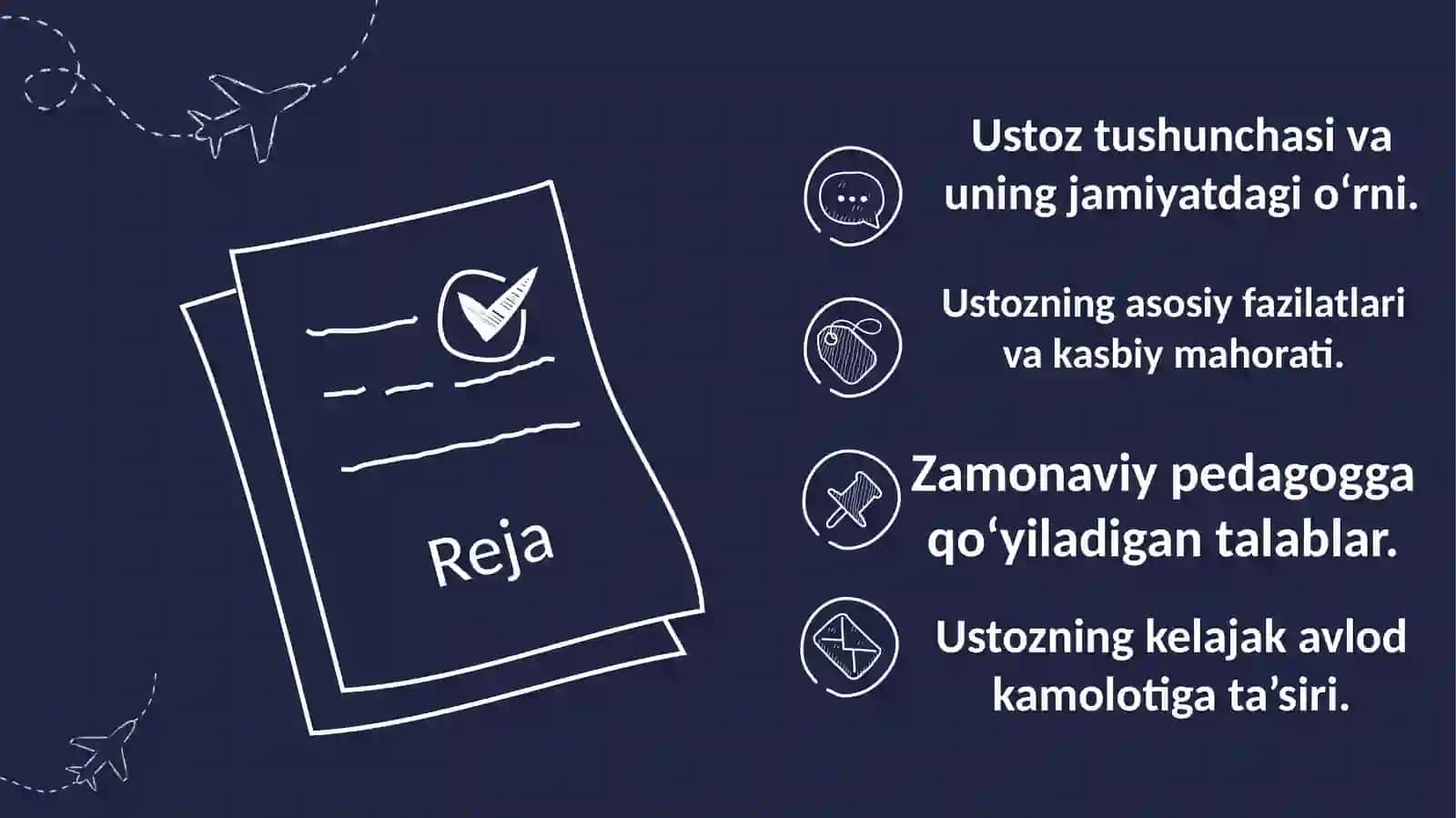 Ustoz — kelajak me’mori 2