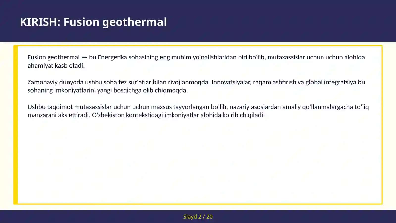 Fusion geothermal 2