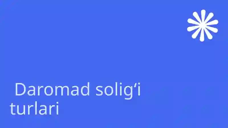 Daromad solig‘i 2