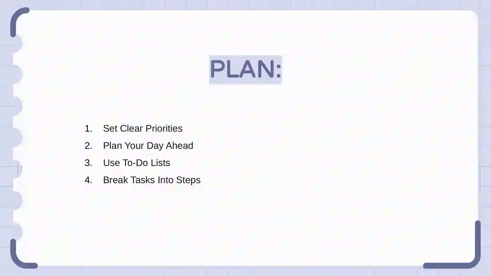 Time Management Tips 2
