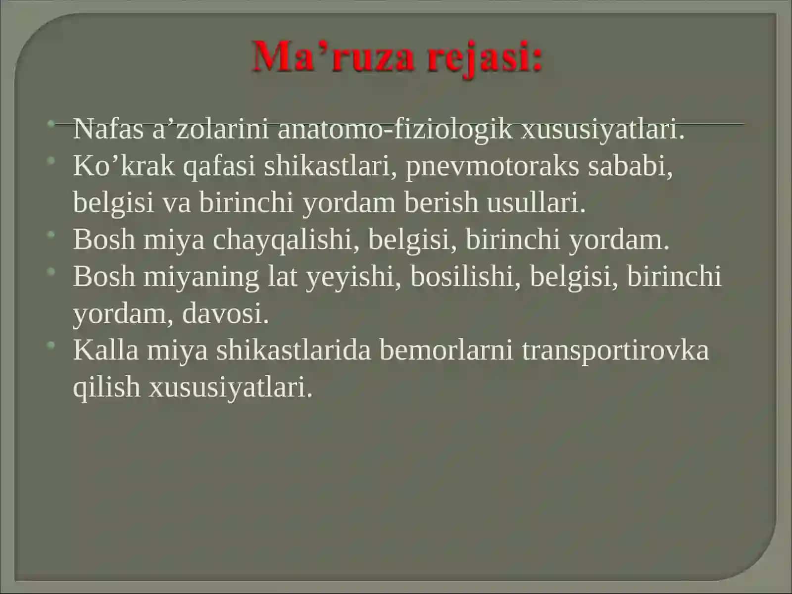 SHIKASTLANISHLAR 2