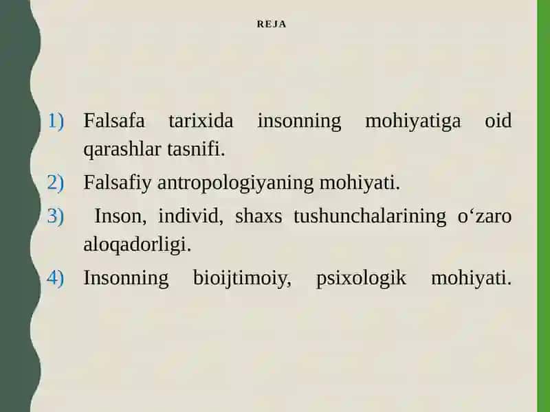 Insonfalsafasi(Falsafiyantropologiya 2