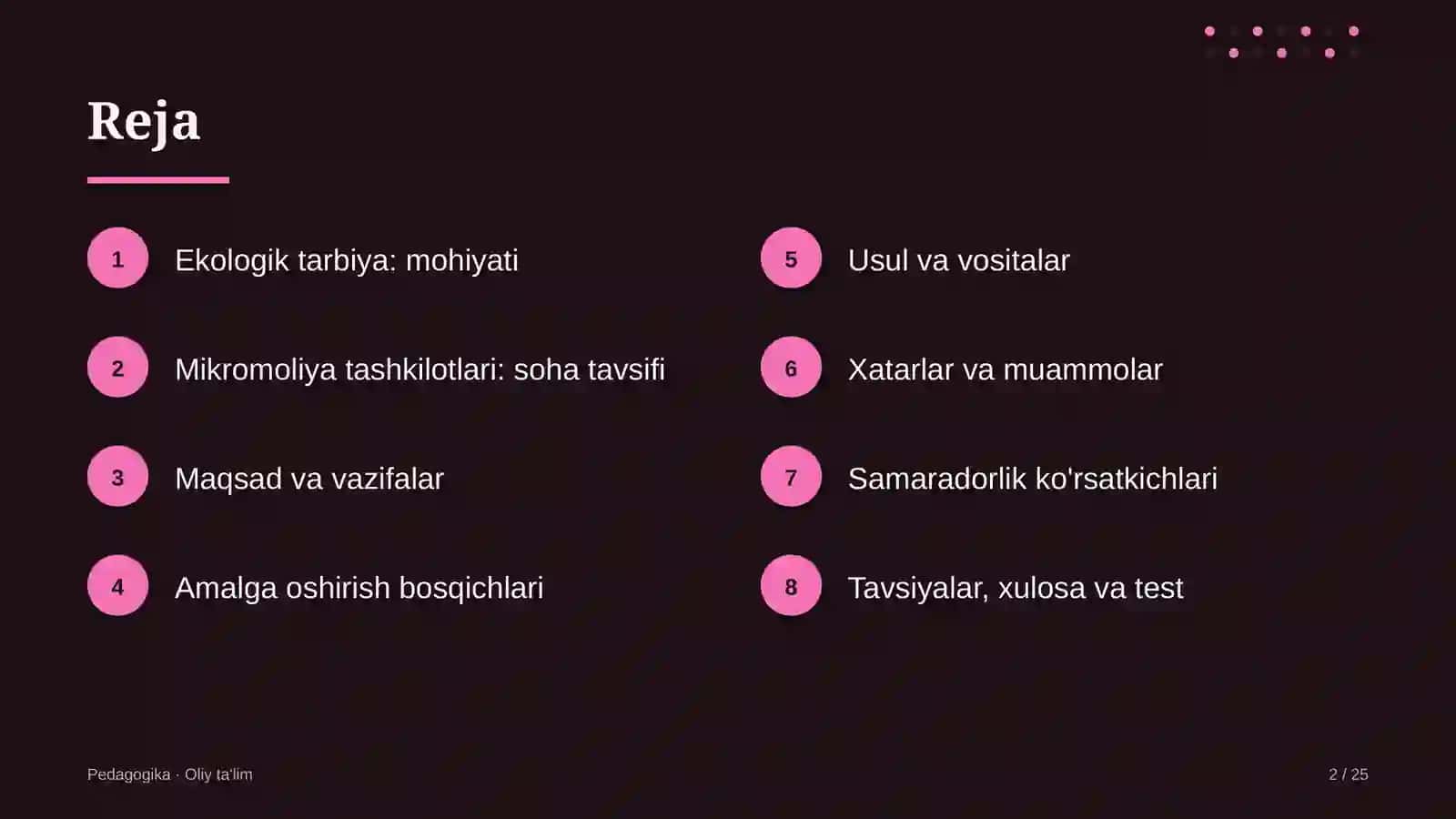 mikromoliya tashkilotlarida ekologik tarbiya 9284 2