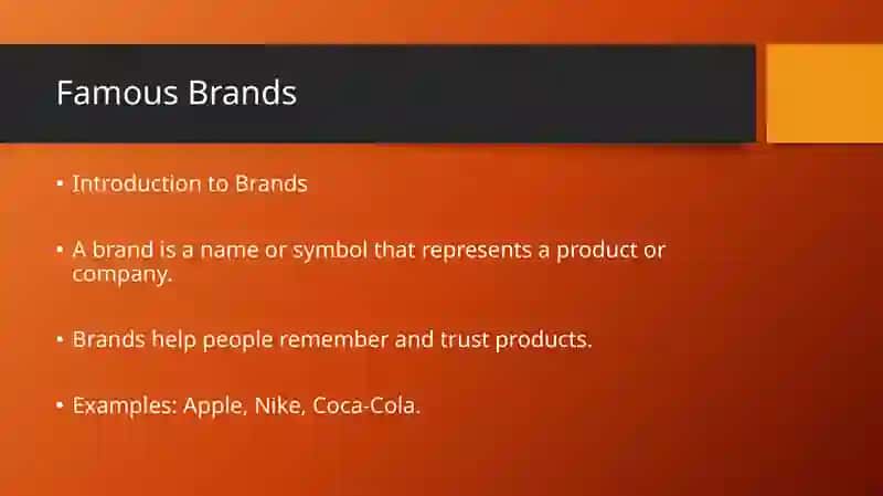 Famous Brands 2