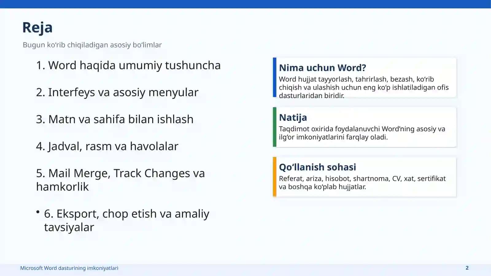 Microsoft Word 2