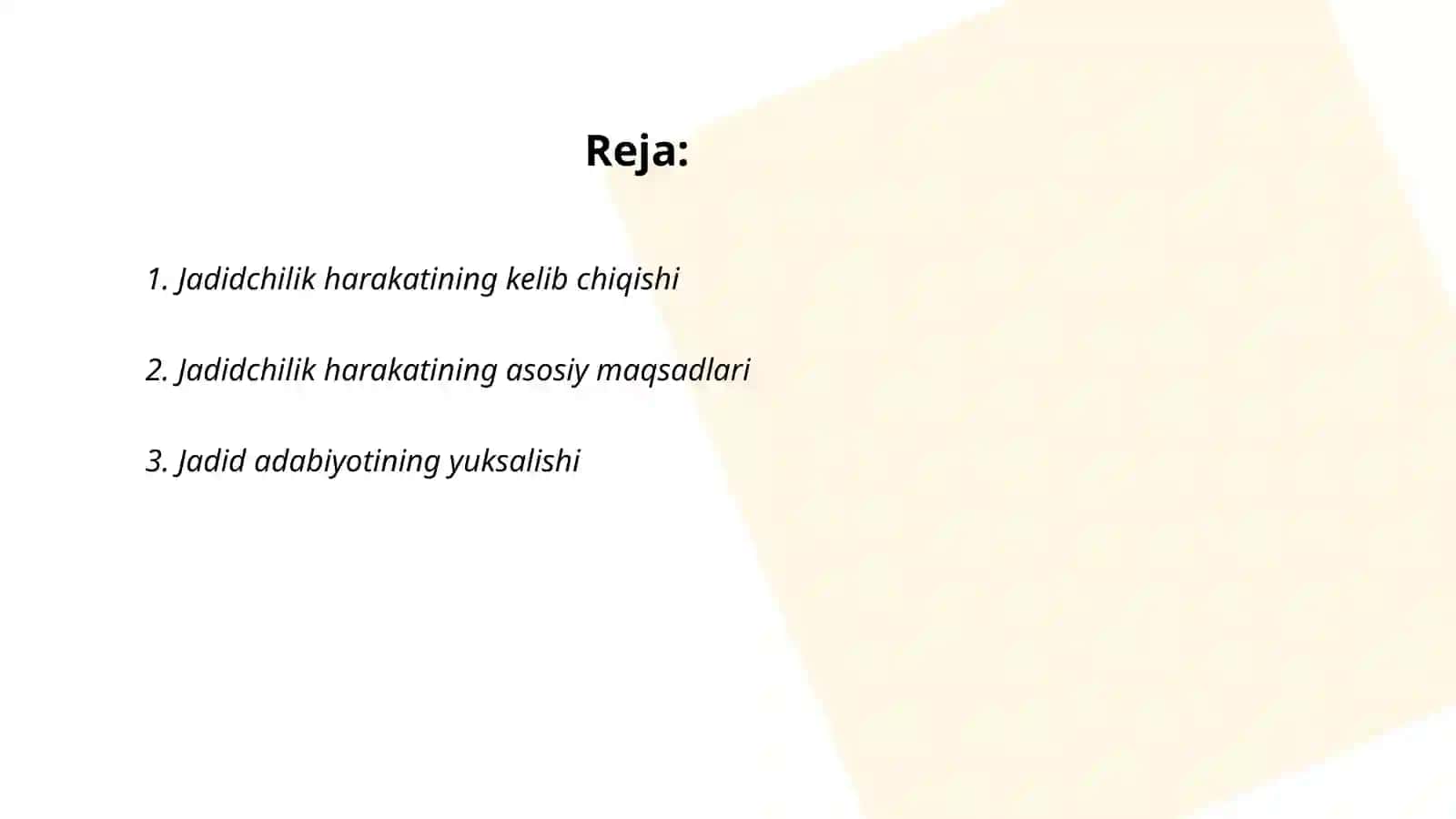 Jadidchilik harakati 2