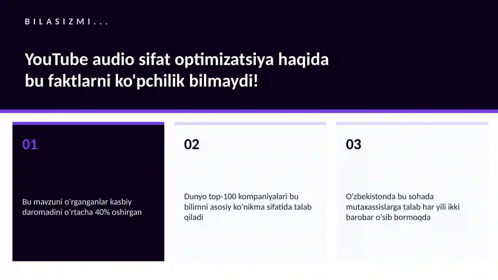 MUSIQA VA AUDIO TEXNOLOGIYALAR 2