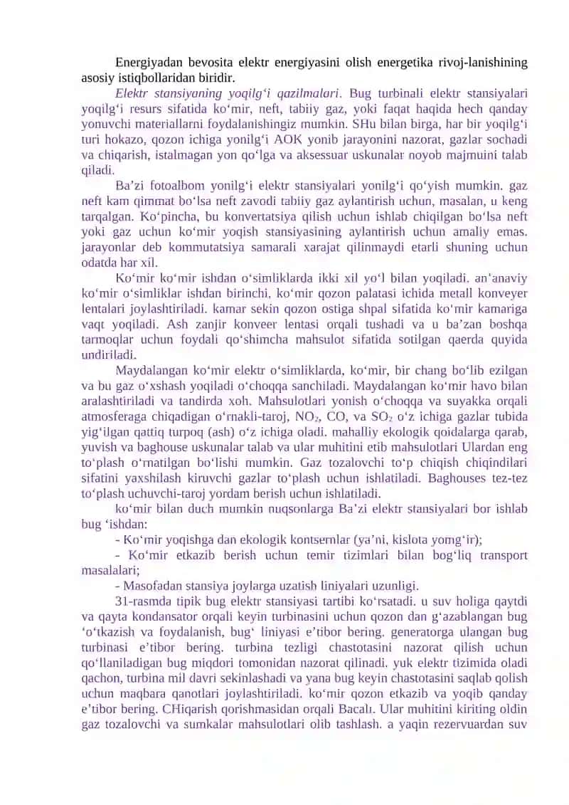 ISSIQLIK ELEKTR STANSIYALARI (IES) 2