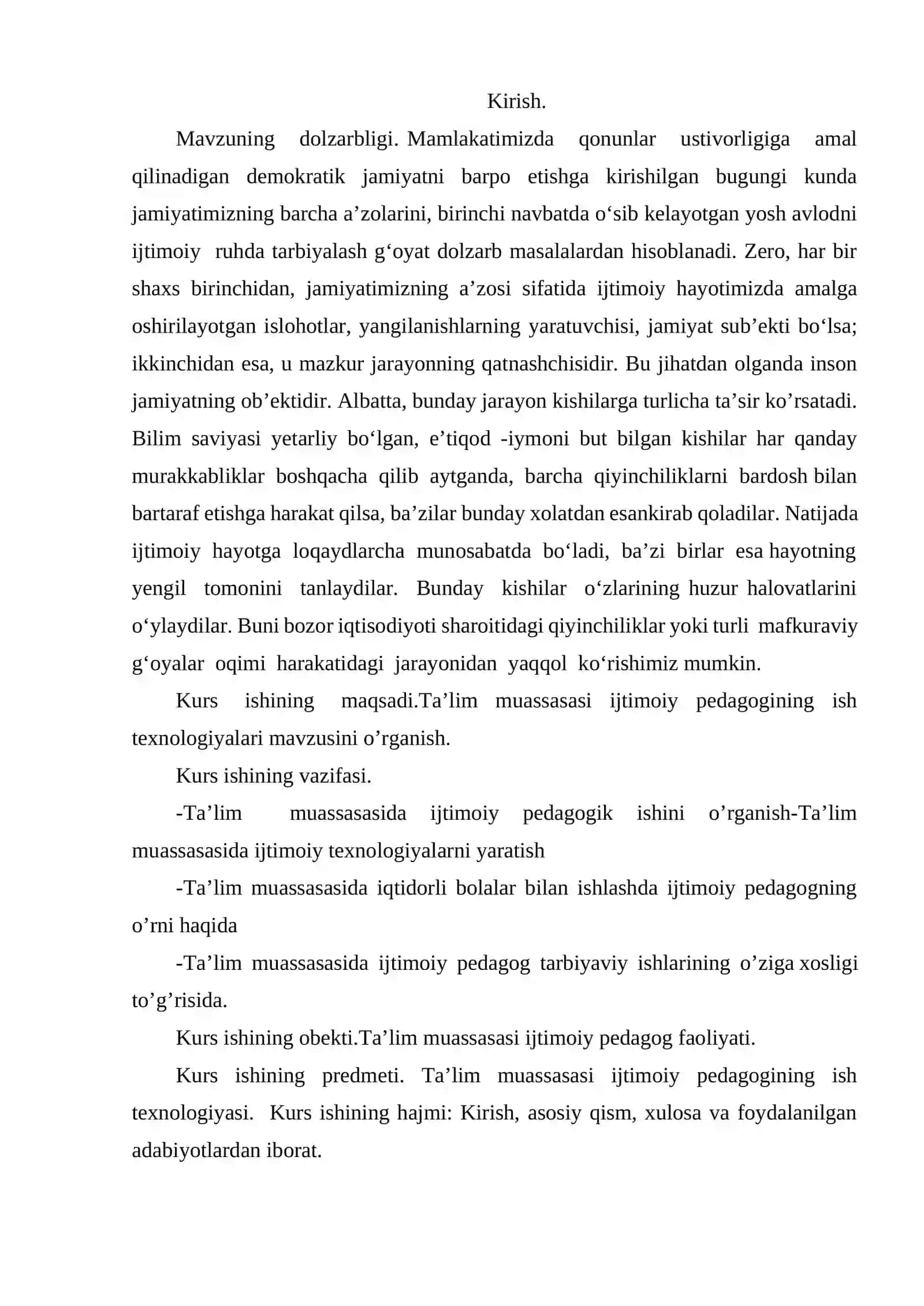 Ijtimoiy Pedagogika Faoliyat 2