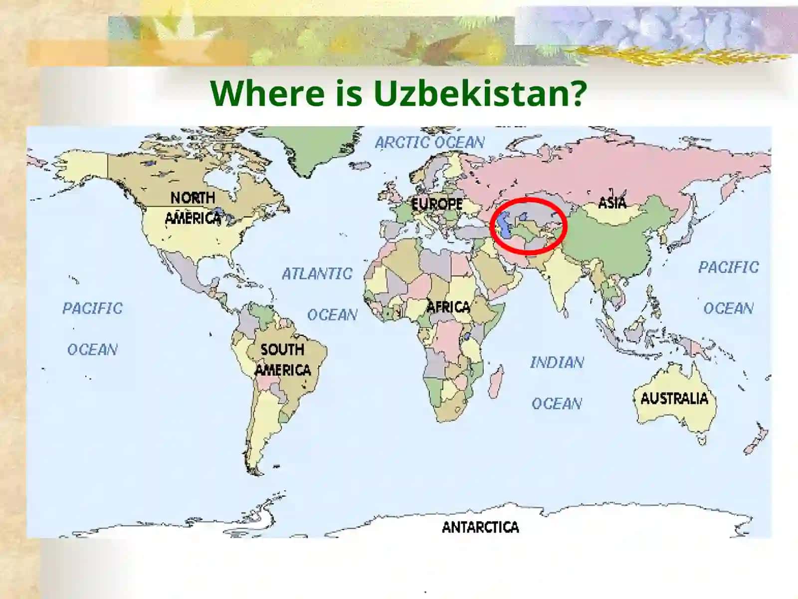 Geography & Administration of Uzbekistan 2
