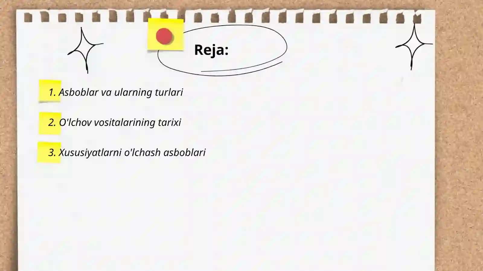 O’lchov asbob turlari 2