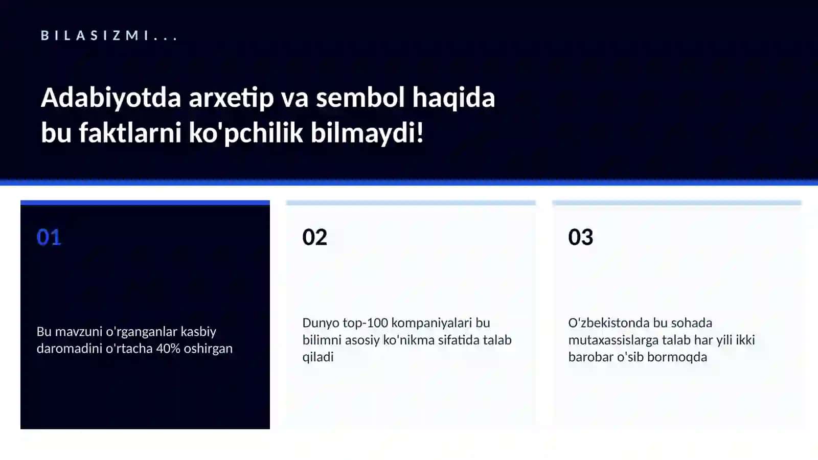 Adabiyotda arxetip va sembol 2