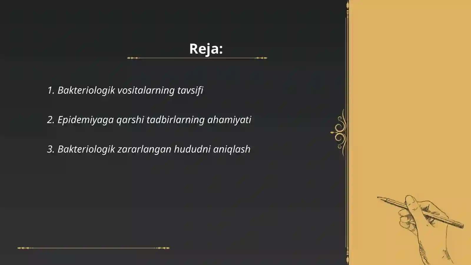 Bakteriologik vositalar 2