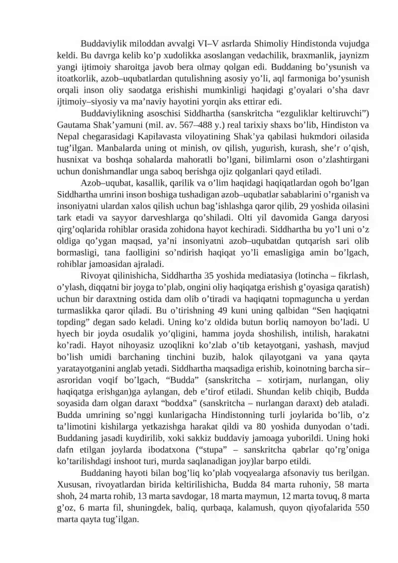 Buddaviylik ta’limoti 2