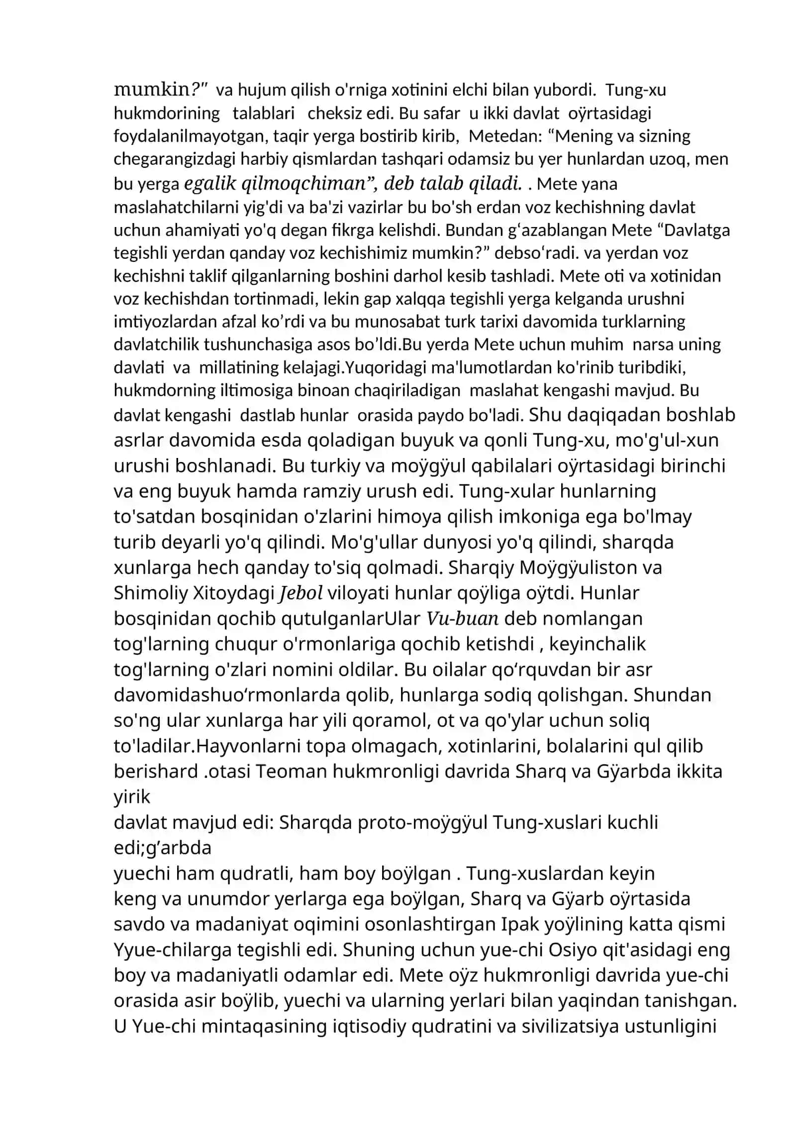 Metexonning Harbiy Yurishlari 2