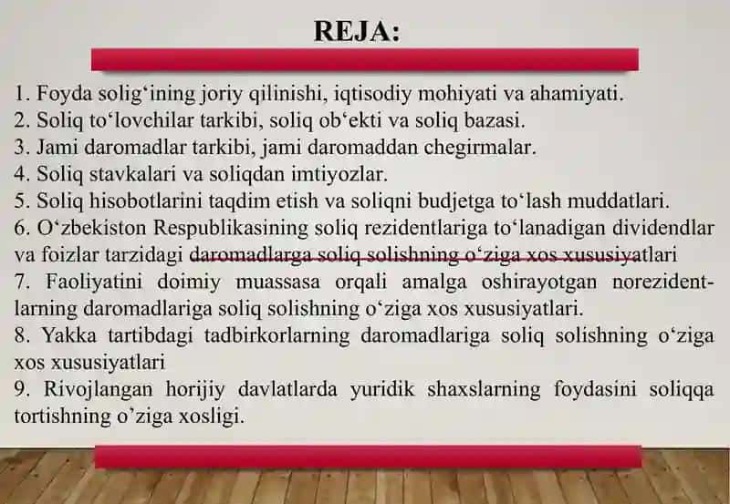 Foyda solig'i 2