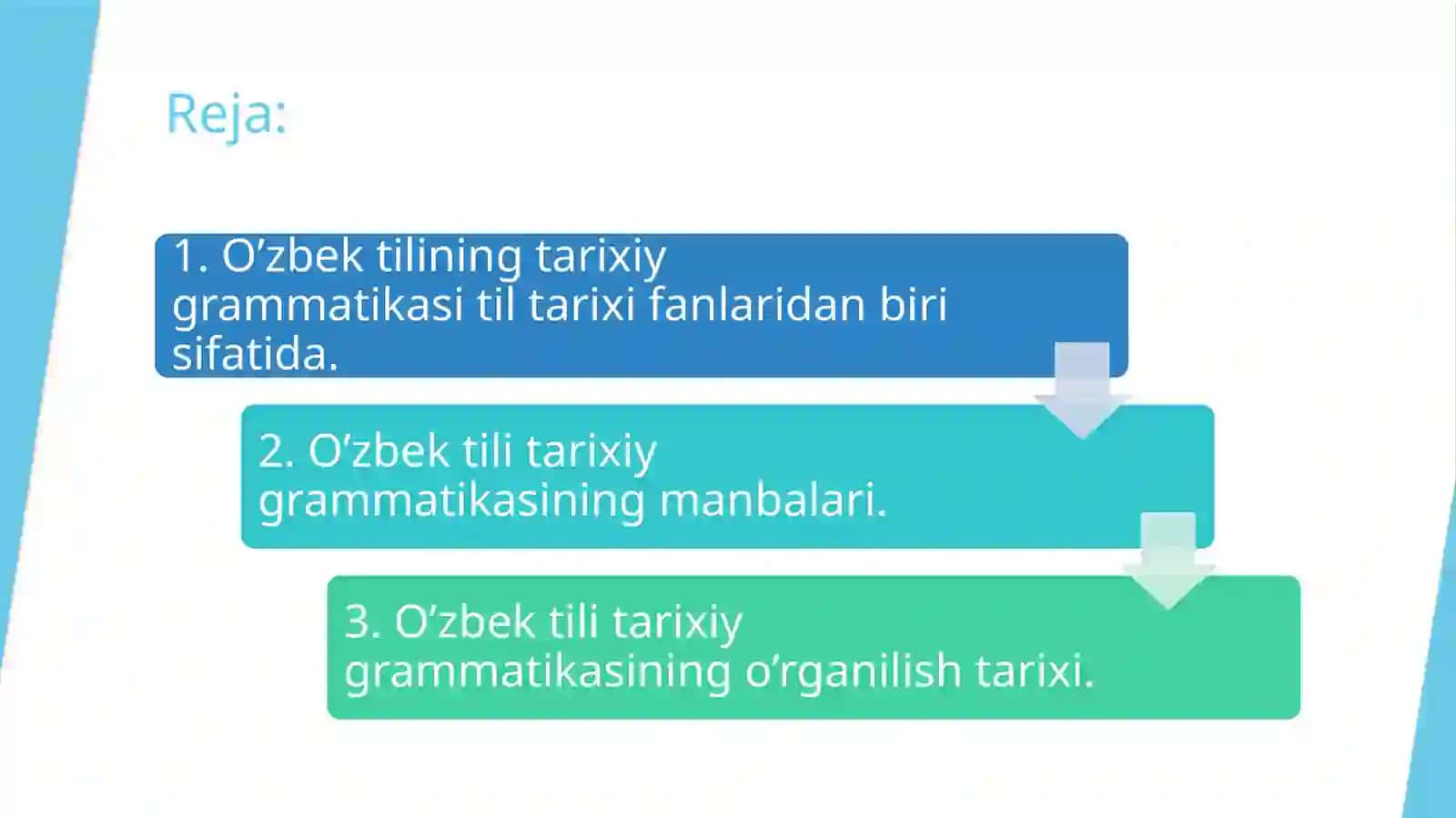 O'zbek tiligrammatik qurilishining bosh xususiyatlari 2