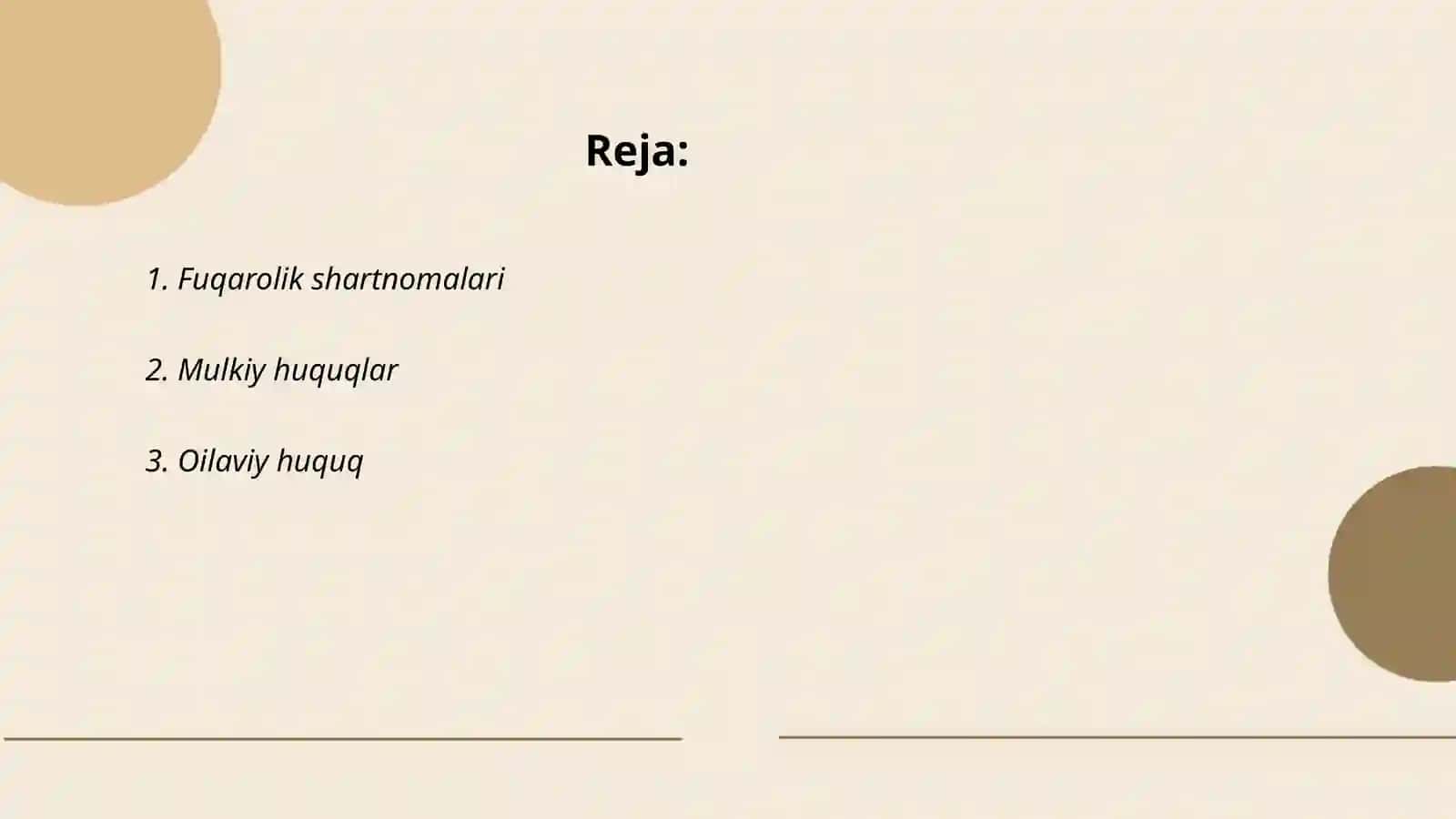 Fuqarolik huquqi nima 2