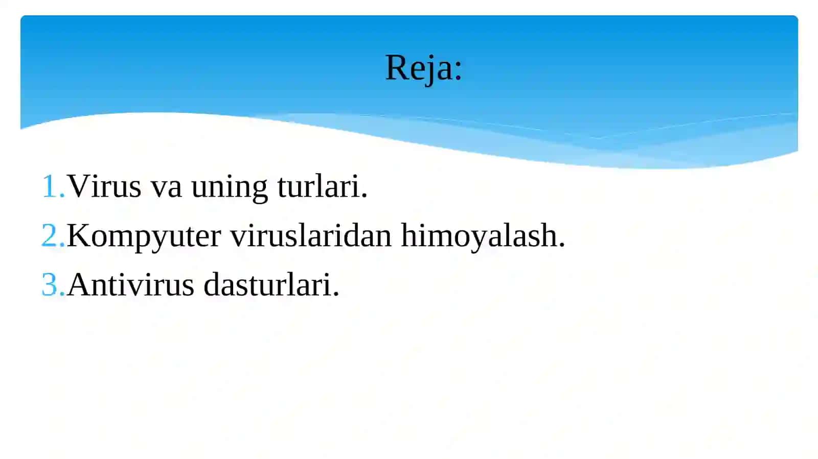 VIRUS VA ANTIVIRUS DASTURLAR. ARXIVATORLAR 2